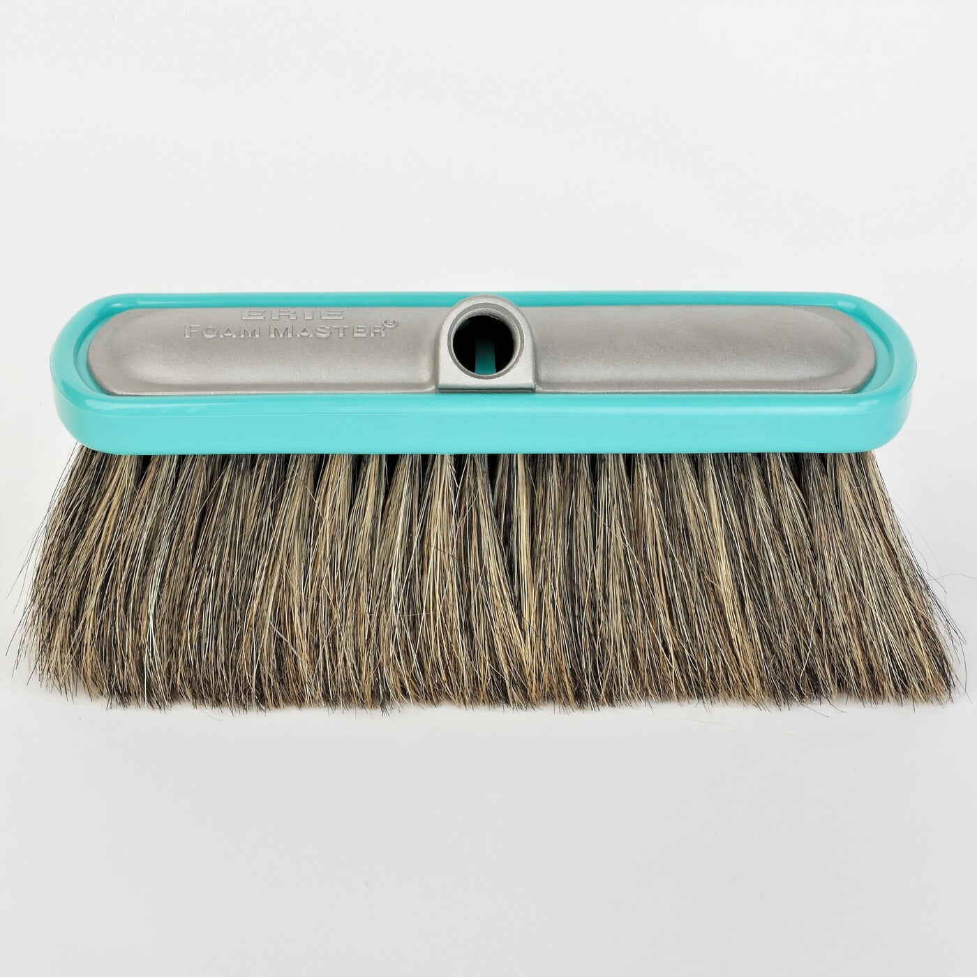 Hogs Hair FoamMaster® Lightweight Brush, Teal gasket, aluminum